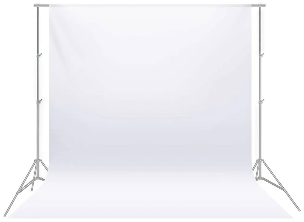 

Фон для фото студийный Neewer 1.8x2.8 м, белый (NWR8365-10083666)