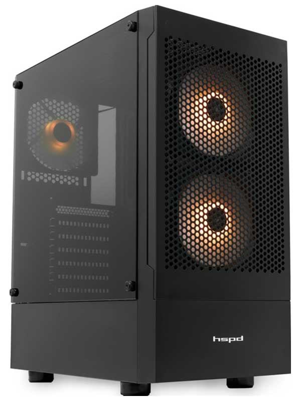 Компьютерный корпус HSPD M540 (M540-TGBK-ARGB) Компьютерный корпус HSPD M540 (M540-TGBK-ARGB)