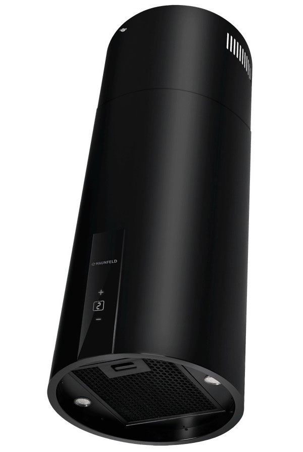 Изображение товара Вытяжка Maunfeld Lee Light Isla 35 Sensor черный для кухни до 40 кв м