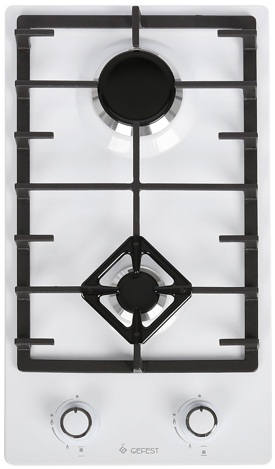 Изображение товара Газовая варочная панель Gefest ПВГ 1003 2 конфорки, газ-контроль, электроподжиг