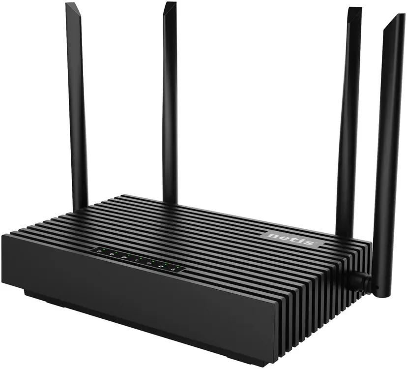 Изображение товара Беспроводной Wi-Fi 6 роутер Netis N6 AX1800 dual band с 4 антеннами USB Ethernet Изображение товара Беспроводной Wi-Fi 6 роутер Netis N6 AX1800 dual band с 4 антеннами USB Ethernet