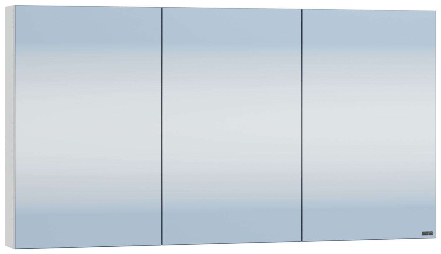 Изображение товара Зеркальный шкаф СаНта Аврора 120 белый современный влагостойкий мебель для ванной