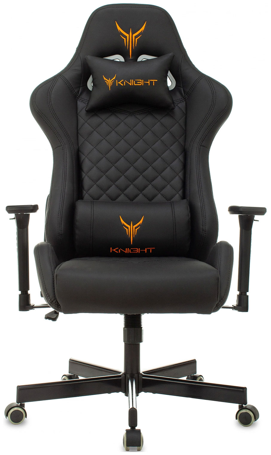 Изображение товара Игровое кресло Knight Armor B из экокожи с регулируемыми подлокотниками и подголовником