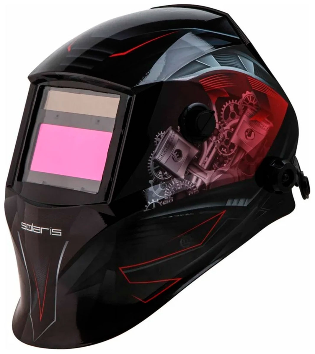 Изображение товара Маска сварщика Solaris ASF520S Car Master самозатемняющаяся 1/1/1/2 9-13 DIN