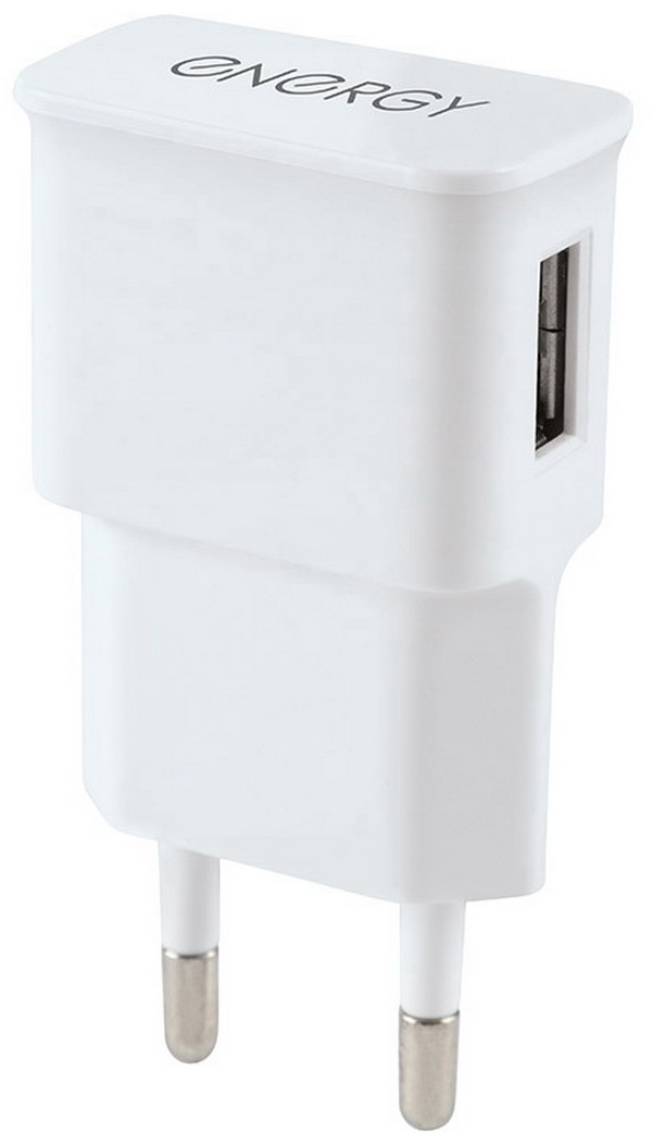 

Сетевое з/у Energy ET-09, 1.0 А, белый (006294)
