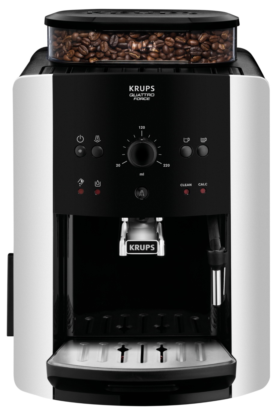 

Кофемашина автоматическая Krups Arabica EA811810 черный/ серебряный, Черный/серебристый