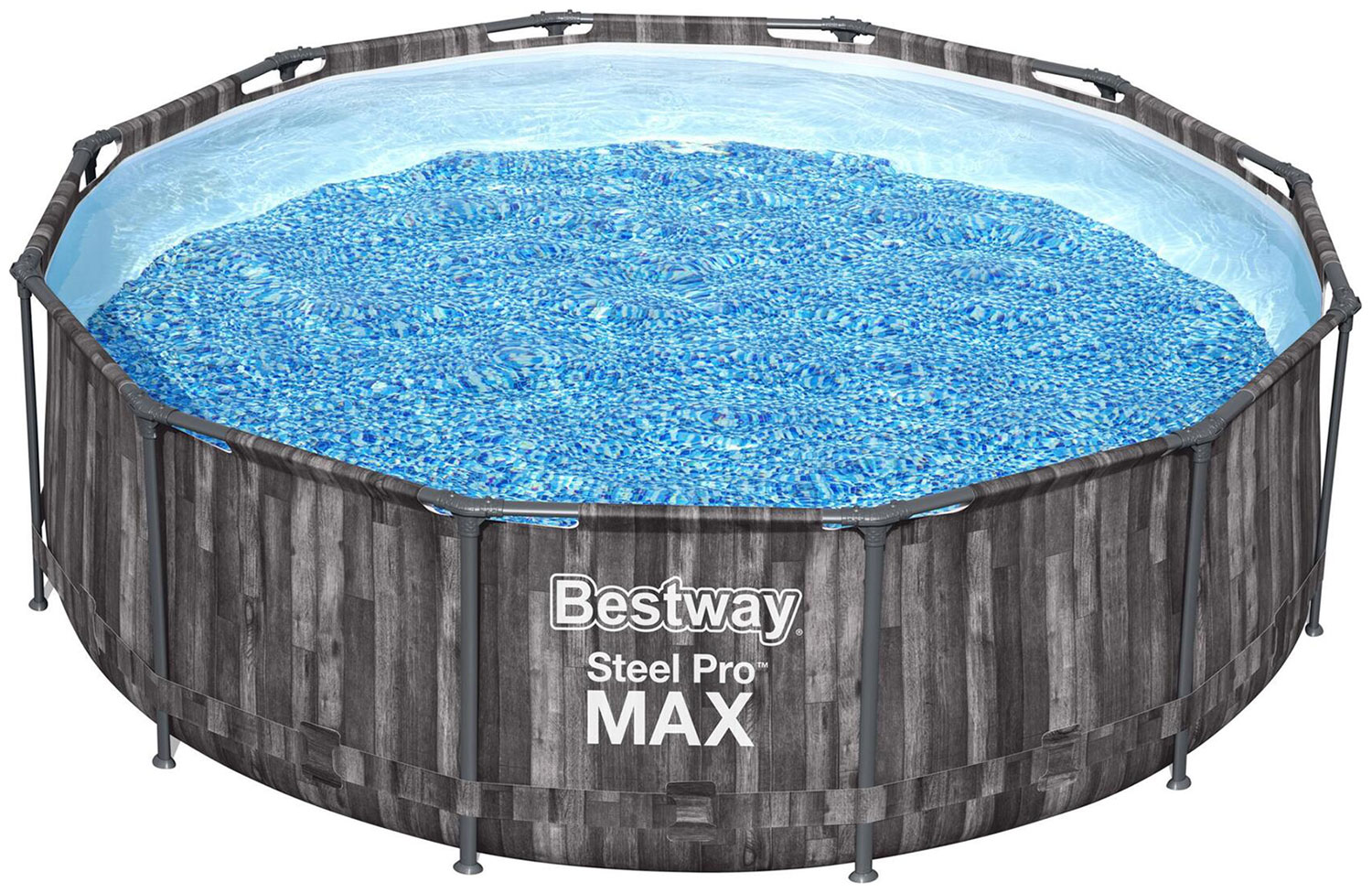 Изображение товара Каркасный бассейн BestWay Steel Pro Max 366х122 см фильтр лестница