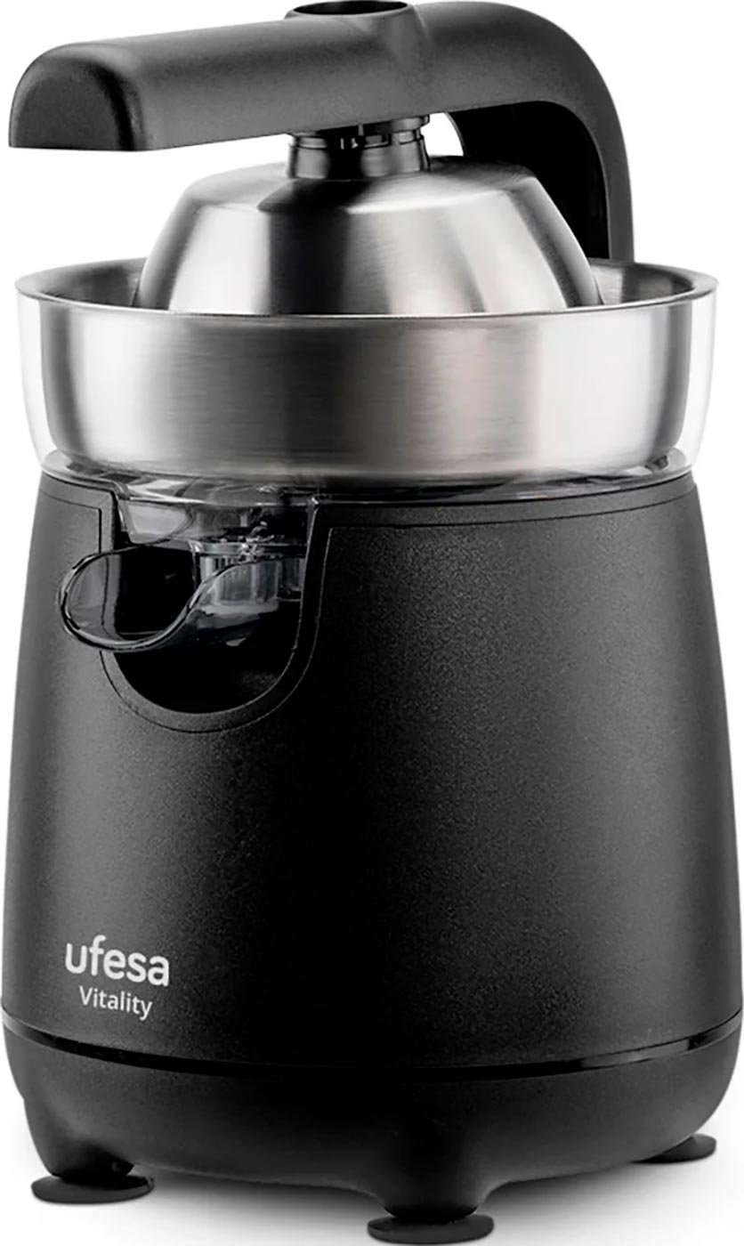 Изображение товара Соковыжималка Ufesa Vitality для цитрусовых мощностью 120 Вт черная