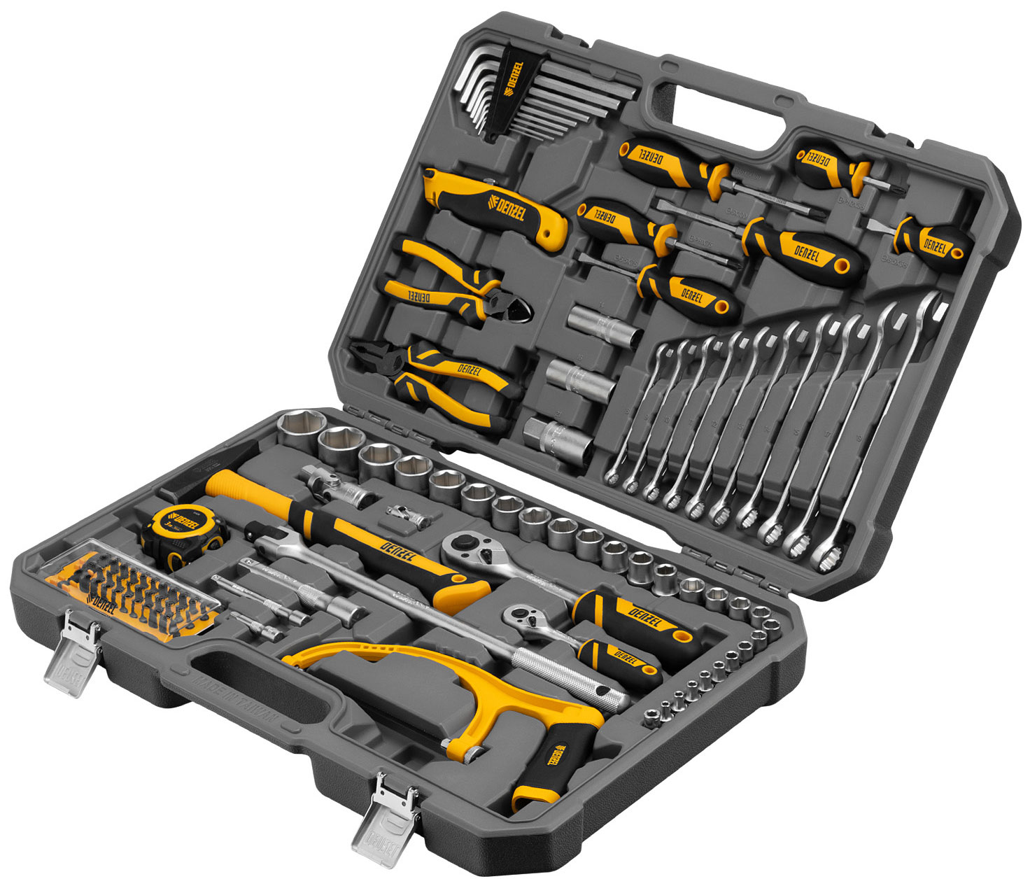 Изображение товара Набор инструментов для дома и для авто Denzel 15803