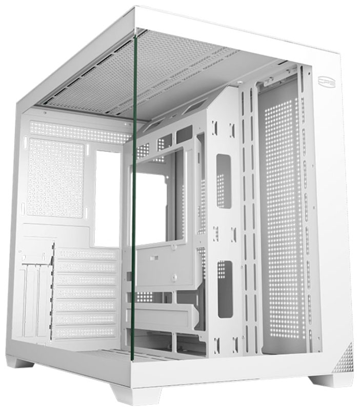 Изображение товара Компьютерный корпус PCCooler C3T700 WH Midi-Tower белый стекло
