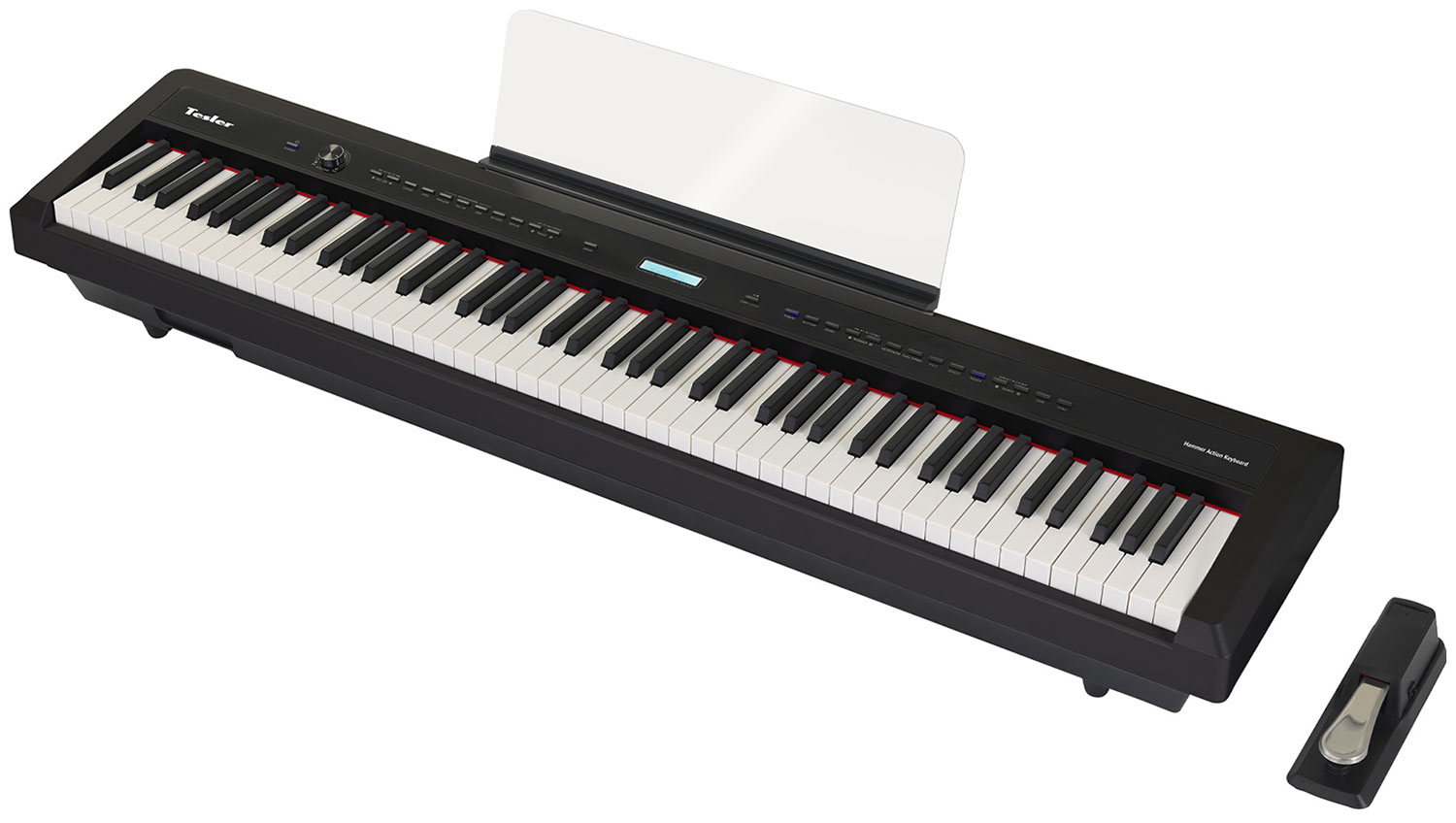 

Цифровое пианино Tesler STZ-8800 BLACK, Черный