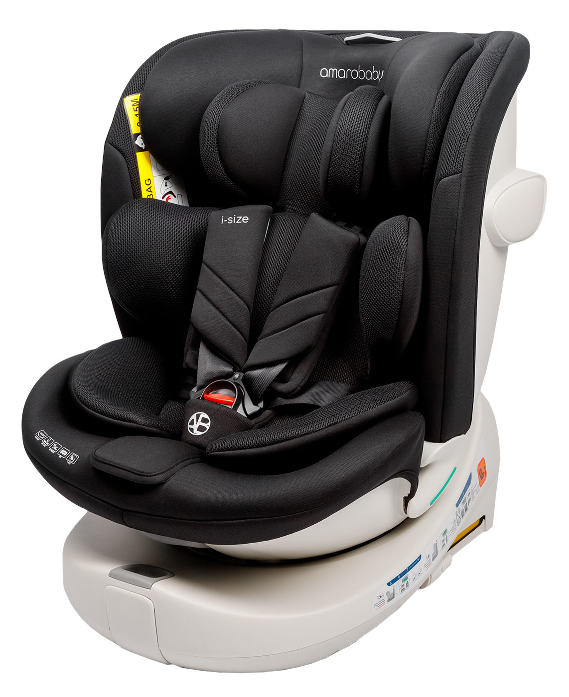 

Автокресло Amarobaby Defender i-Size, 40-150 см, черный (AB25-9DEF/09)