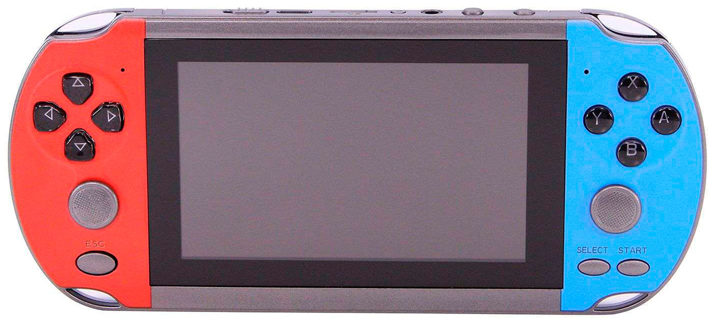 

Портативная игровая консоль PGP AIO Union NV40, красно-синяя