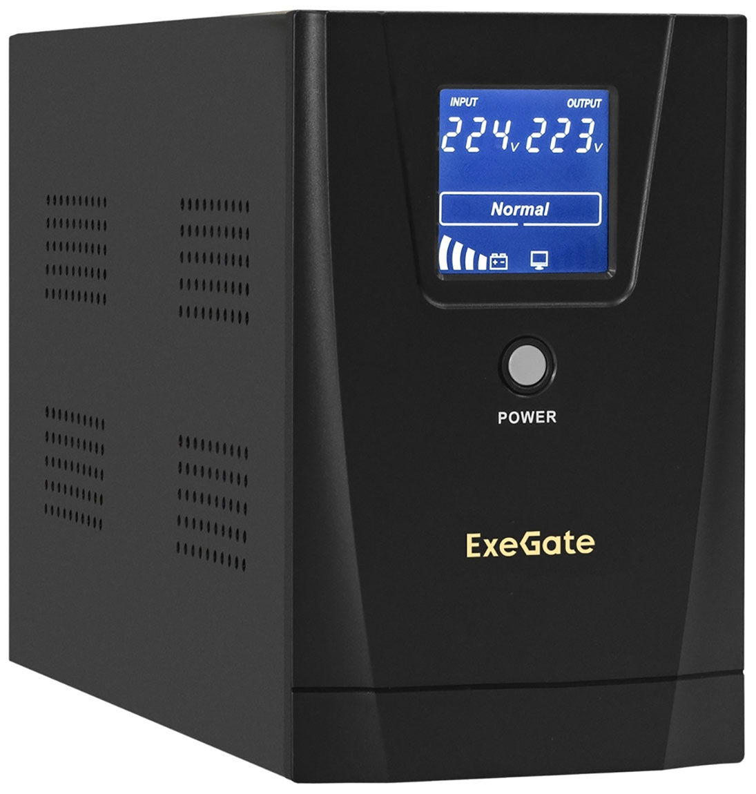 

Источник бесперебойного питания ExeGate SpecialPro LLB-2000.LCD.AVR.4C13.RJ.USB, Черный