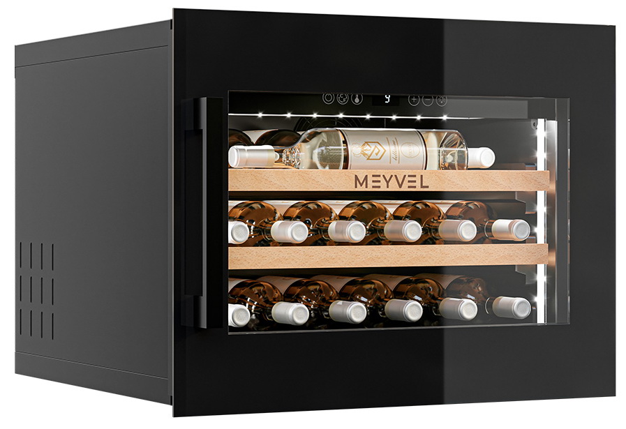 

Встраиваемый винный шкаф Meyvel MV19PRO-KBB1, Черный