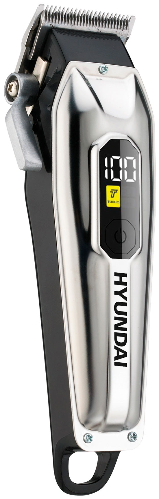 Изображение товара Машинка для стрижки волос Hyundai H-HC7110, серебристый/черный
