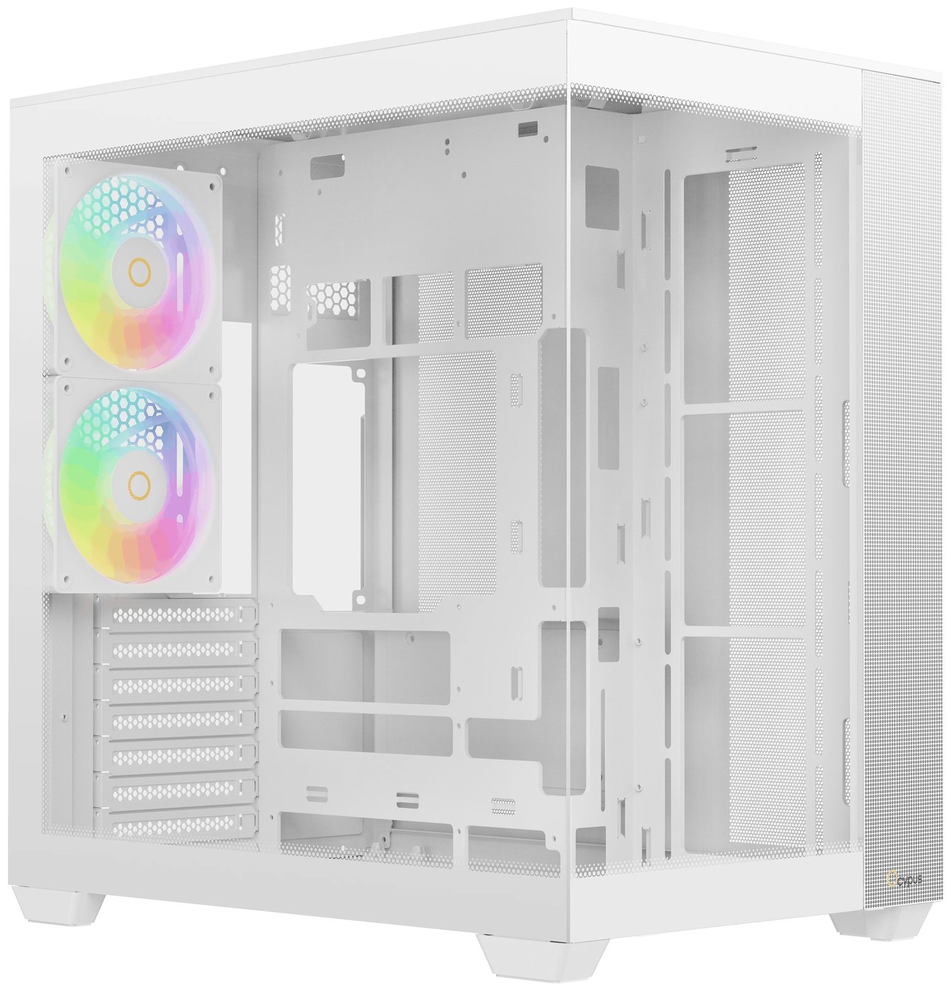 Изображение товара Компьютерный корпус Ocypus Delta C74 WH ARGB White (Delta-C74-WHD200XX-GL) Изображение товара Компьютерный корпус Ocypus Delta C74 WH ARGB White (Delta-C74-WHD200XX-GL)