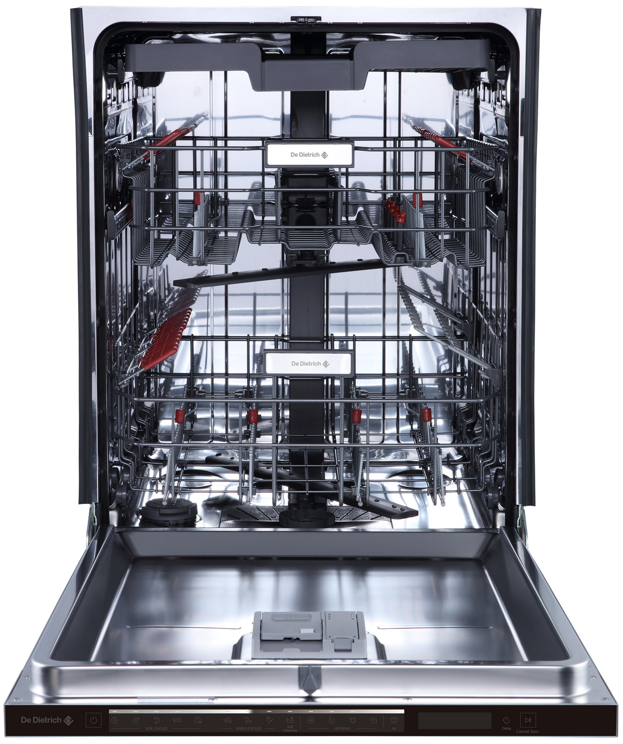 Изображение товара Встраиваемая посудомоечная машина De Dietrich DCJ632DQB 16 комплектов A+++ тихая