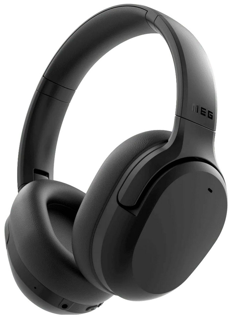 Изображение товара MEG HEA400BL беспроводные наушники с Hybrid ANC 6 0 75 ч 600 мАч черные