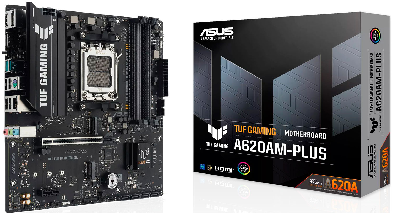 Изображение товара Материнская плата Asus TUF GAMING A620AM-PLUS DDR5 для AMD на сокете AM5