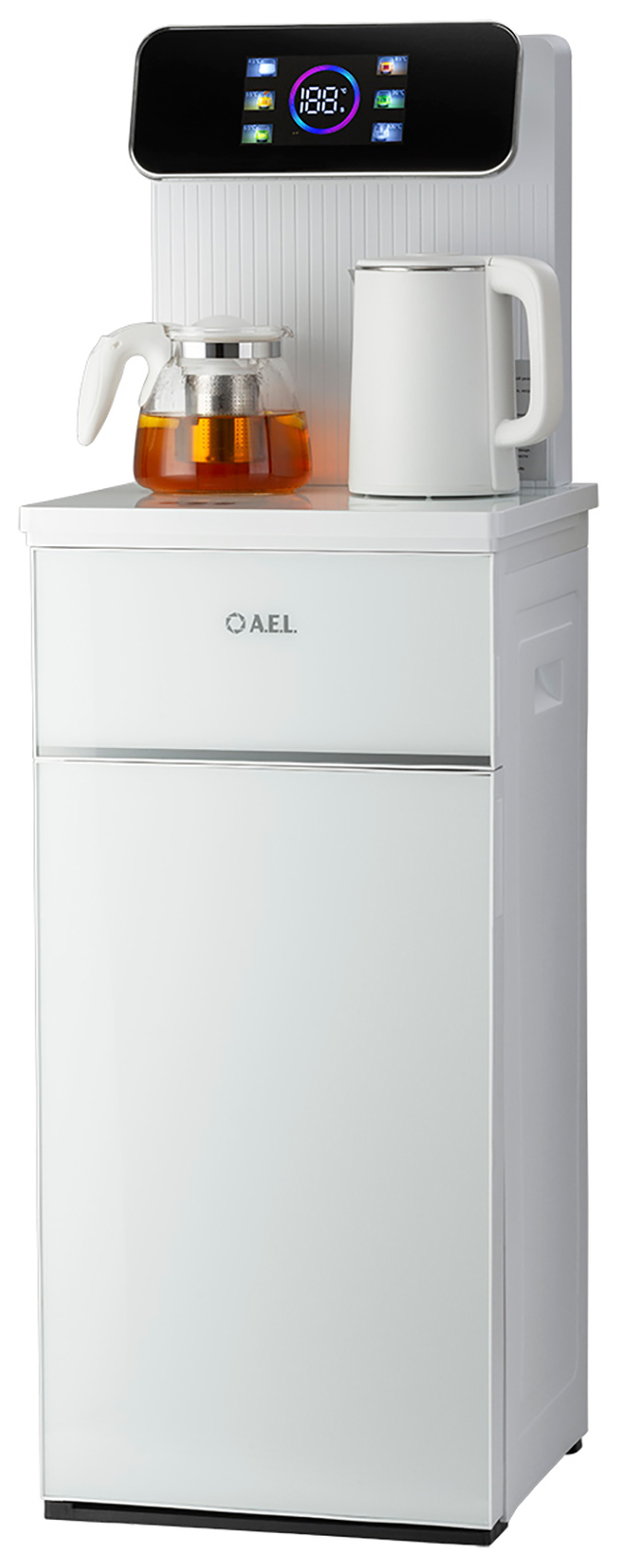 Изображение товара Кулер с чайным столиком AEL Тиабар TB84a-LD white (00490)