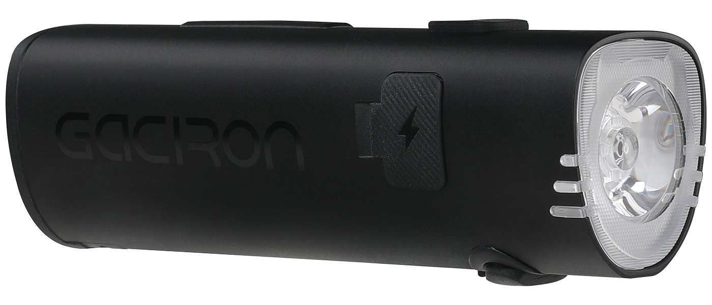 Изображение товара Многофункциональный передний велосипедный фонарь Gaciron XIAOMAN-1000 аккумуляторный, IPX6, черный