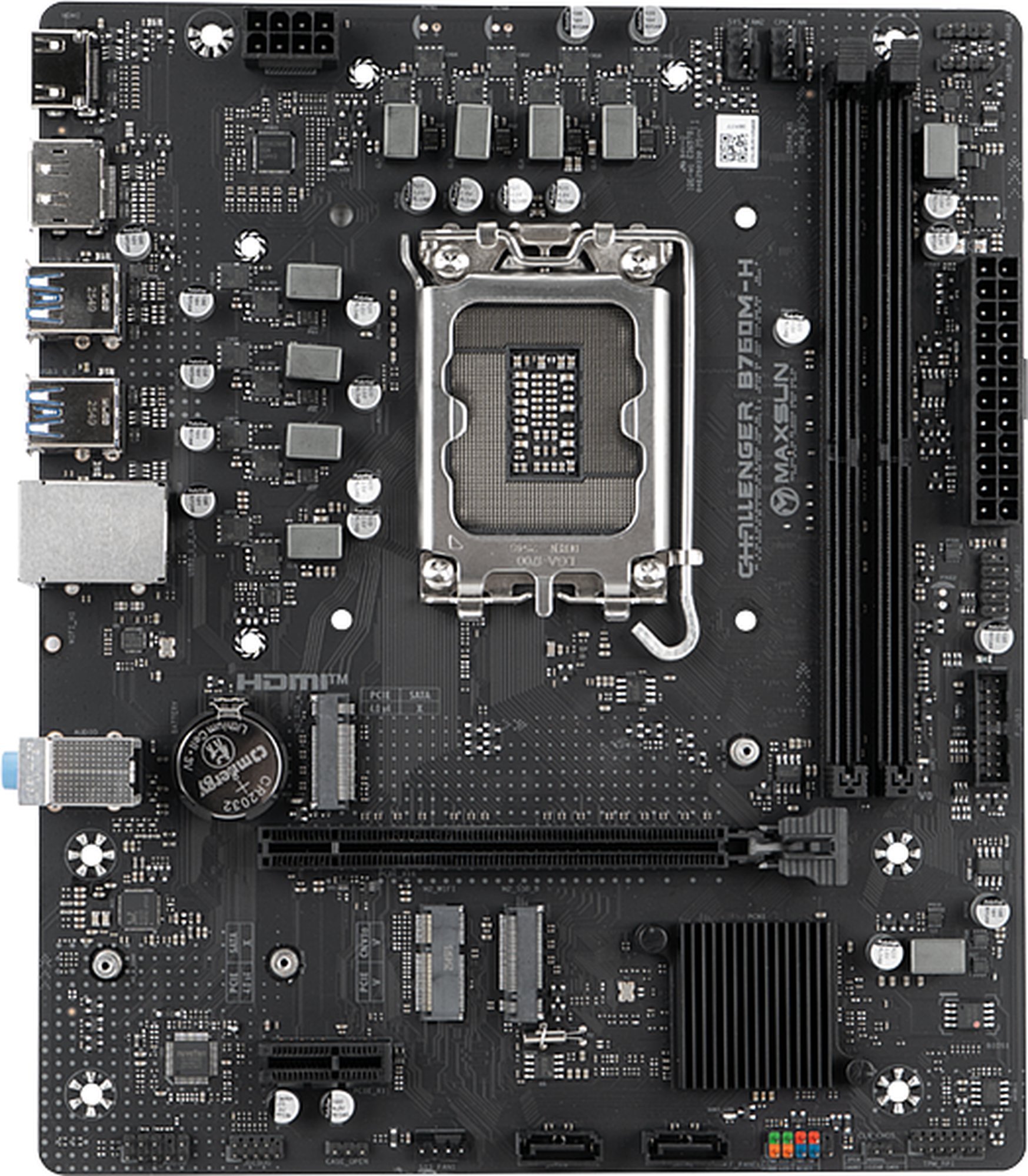 Изображение товара Материнская плата Maxsun MS-Challenger B760M-H (LGA1700, mATX)