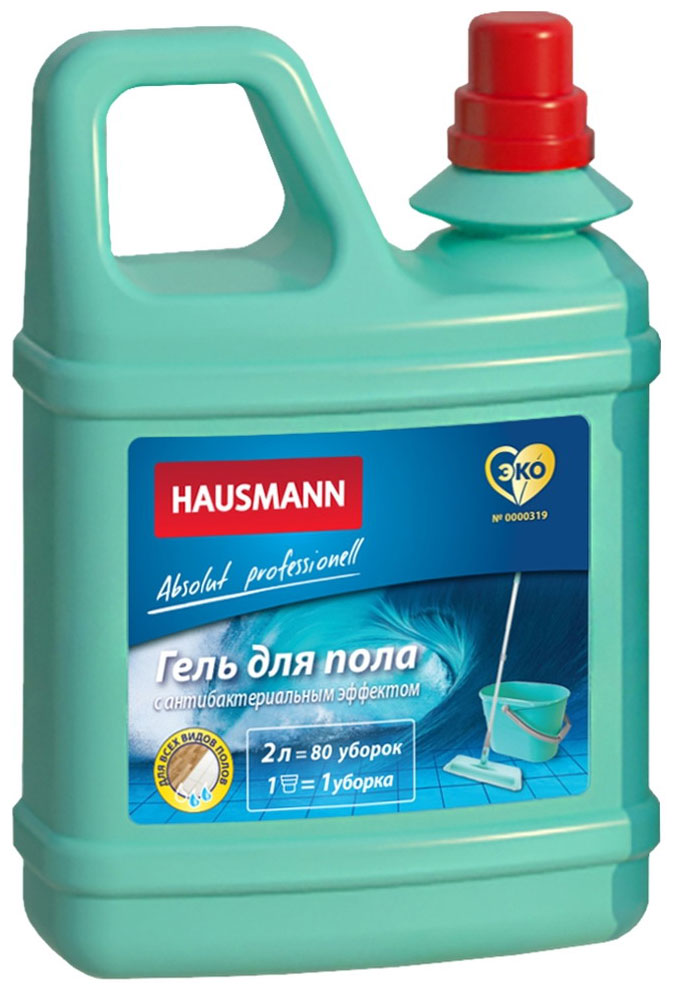 Гель для мытья пола с антибактериальным эффектом Hausmann HM-CH-01 002 гель для стирки универсальный hausmann hm ch 02 001