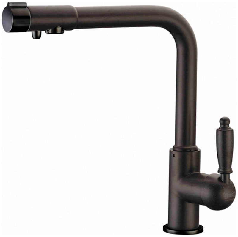 Изображение товара Кухонный смеситель Zorg ZR 320 YF-33 ЧЕРНЫЙМЕТАЛЛ