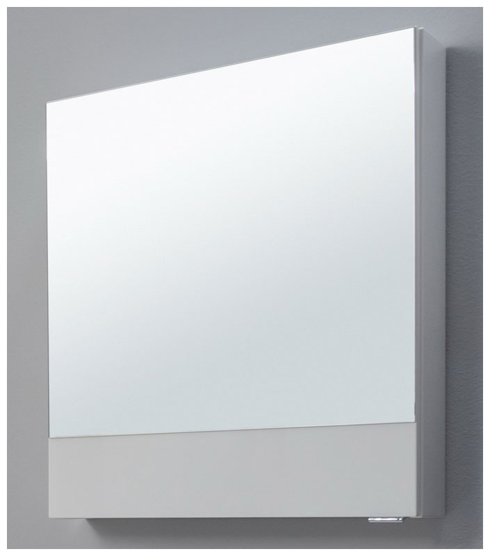 Изображение товара Зеркальный шкаф Aquanet Нота 50 белый с полкой для ванной комнаты