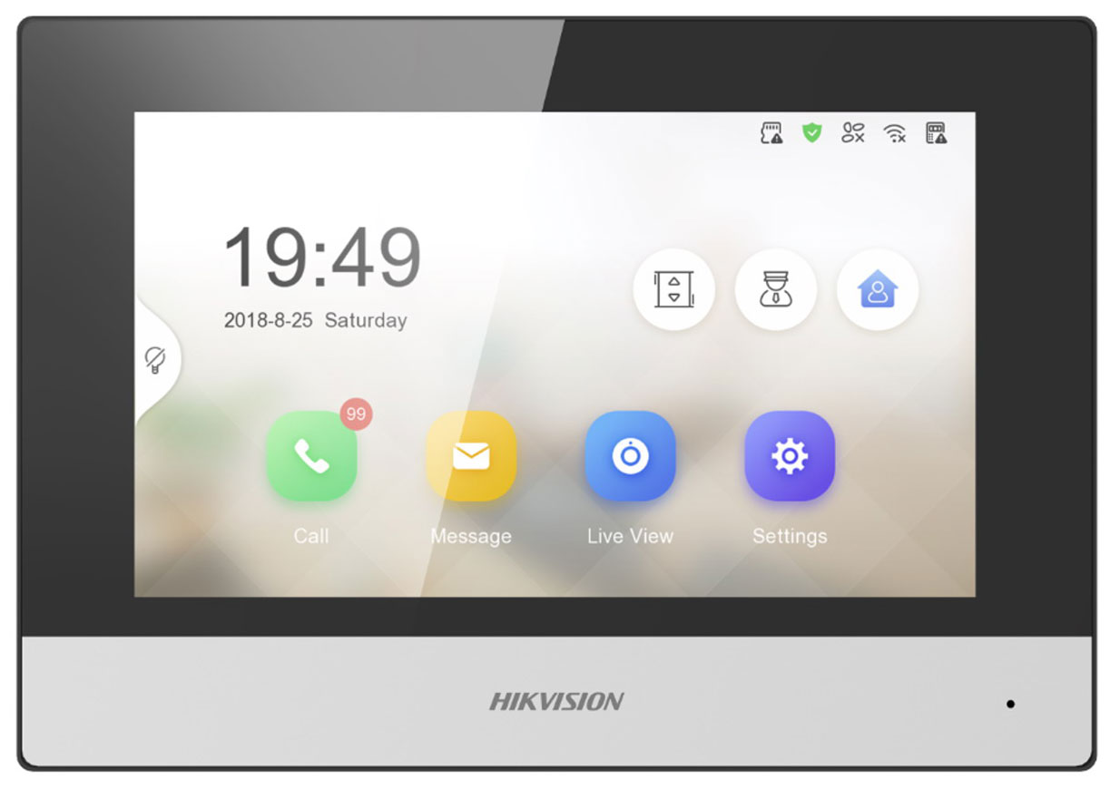 Изображение товара Видеодомофон Hikvision DS-KH6320-TE1 белый