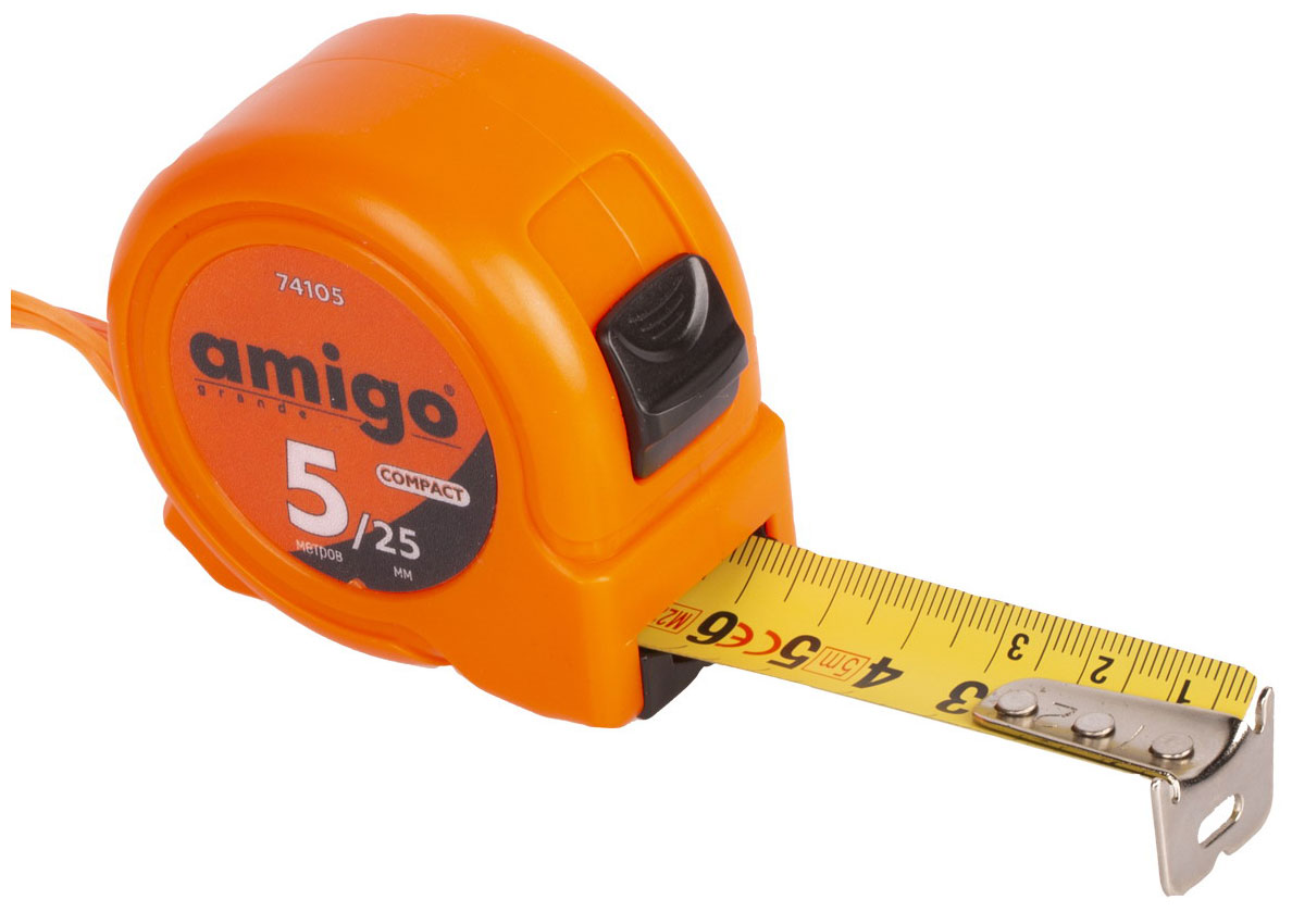 Изображение товара Рулетка Amigo 5m*25mm 74105
