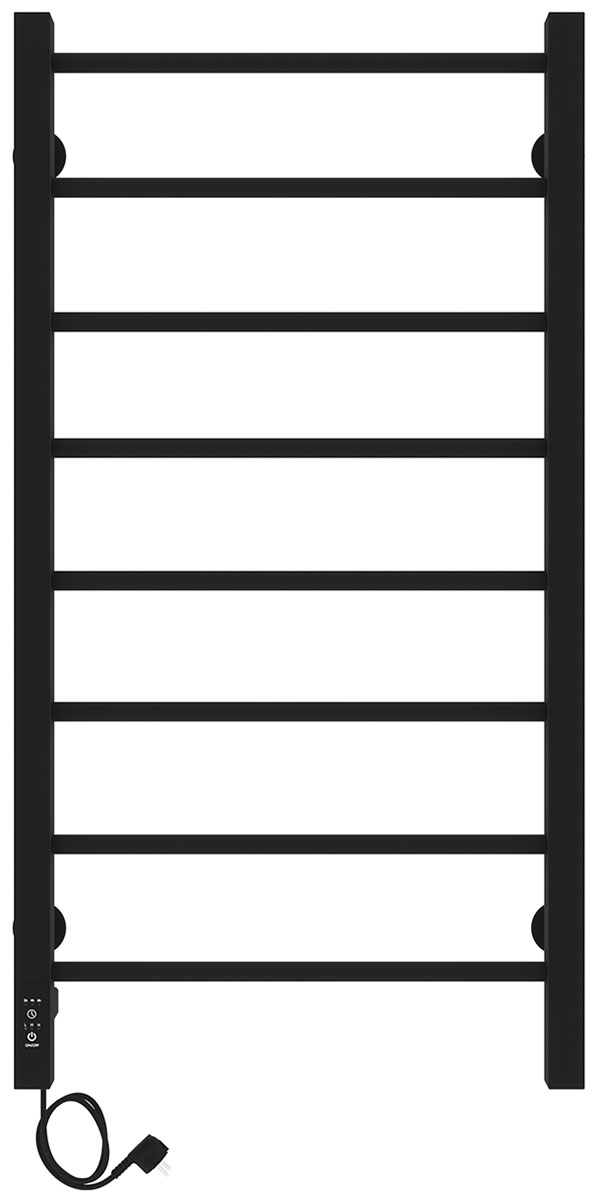 Изображение товара Полотенцесушитель Laris Феличия ЧКЧ8 электрический 400х800 Черный