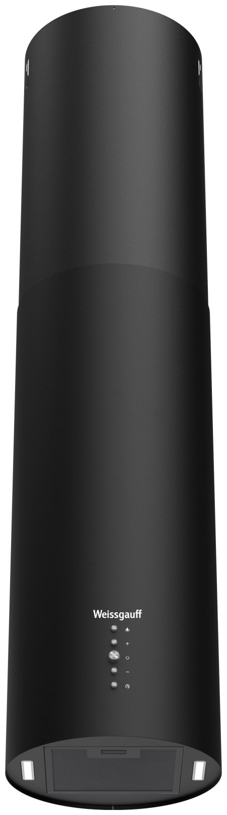 Изображение товара Вытяжка Weissgauff Tubus 1406 Island Black на потолочный монтаж 1200 м3/ч