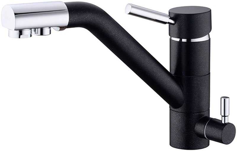 Изображение товара Кухонный смеситель Emar 3008.12 Оникс Латунь