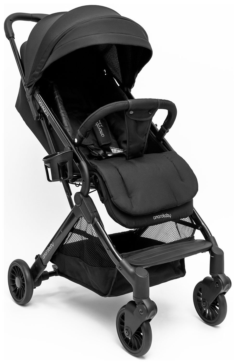 Прогулочная коляска Amarobaby VOYAGER черный (AB22-10VOYAGER/09) Прогулочная коляска Amarobaby VOYAGER черный (AB22-10VOYAGER/09)