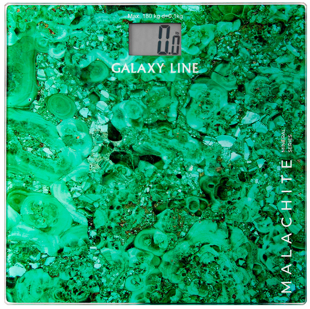цена Весы напольные Galaxy LINE GL 4818 малахит