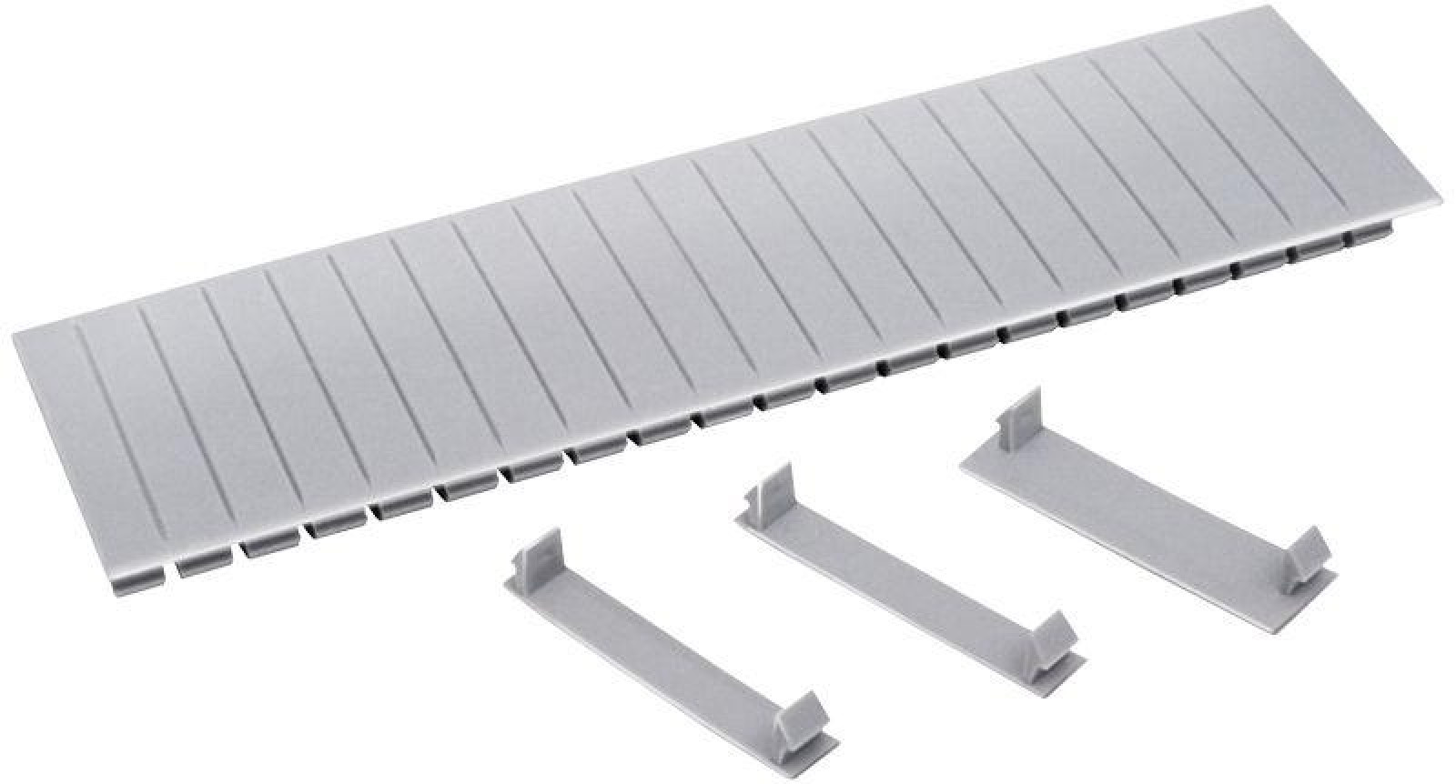 Изображение товара Высоковольтная щитовая заглушка IEK 12 мод. серого цвета