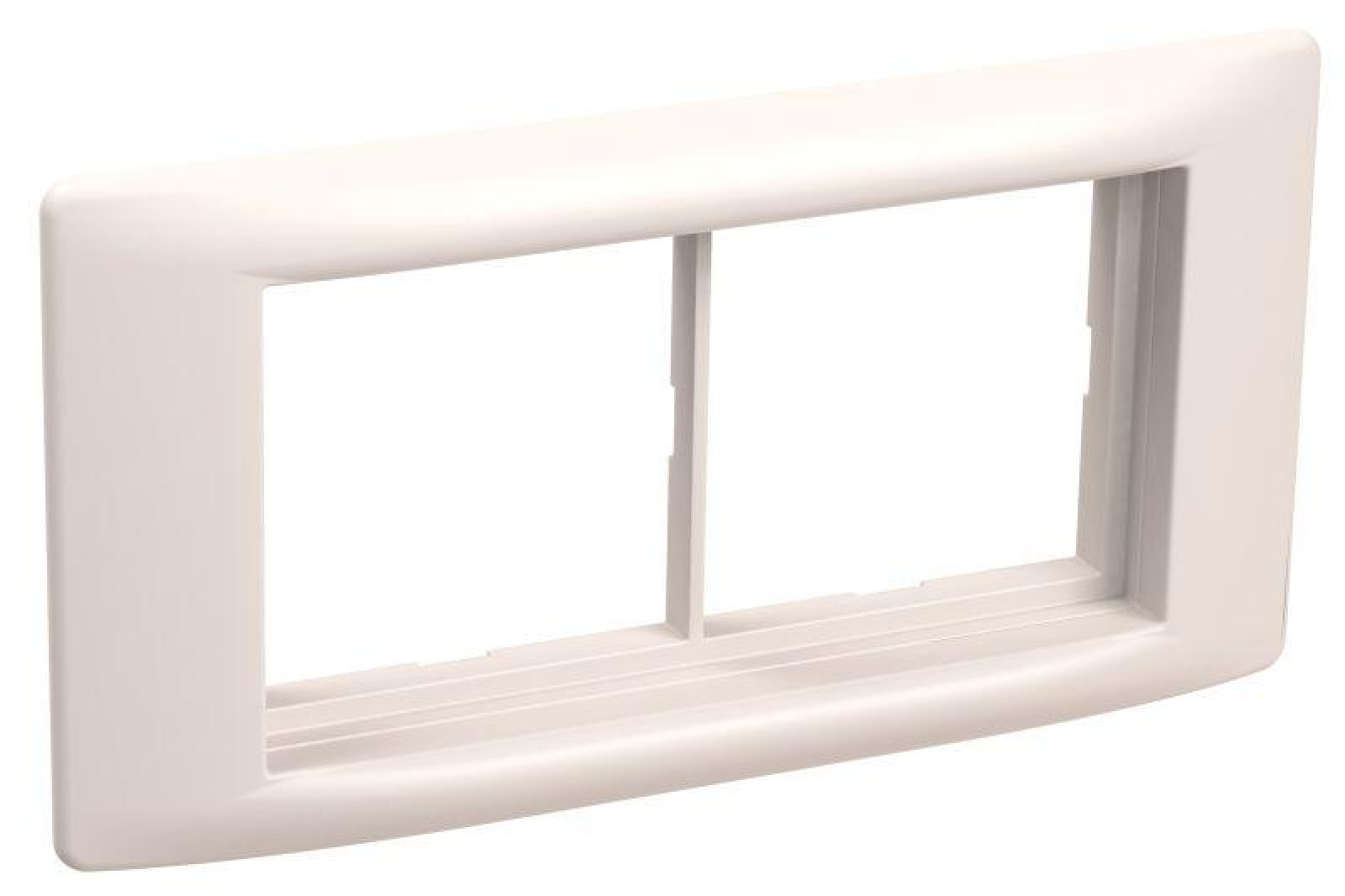 Изображение товара Рамки, декоративные элементы, основания для ЭУИ IEK Рамка 4мод. Праймер с суппортом бел. 60мм