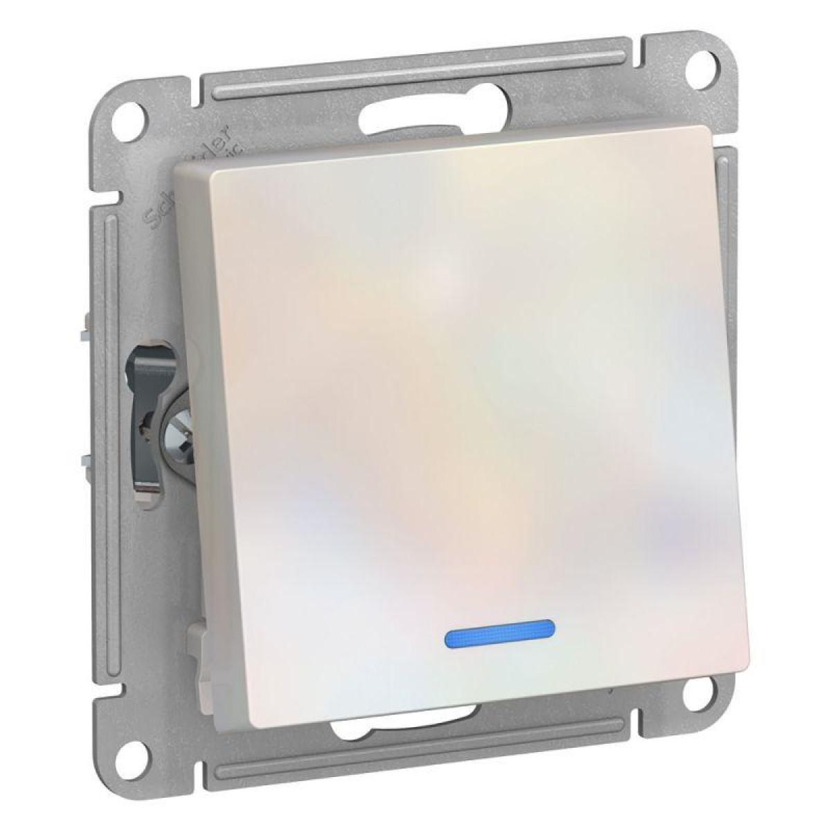 Изображение товара Выключатель проходной одноклавишный с подсветкой AtlasDesign IP20