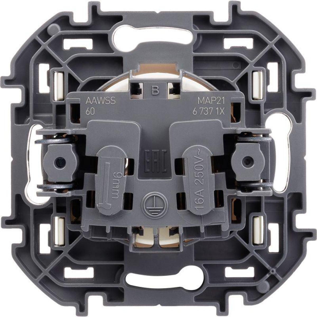 Изображение товара Розетка Inspiria 1-м СП 16А IP20 Россия