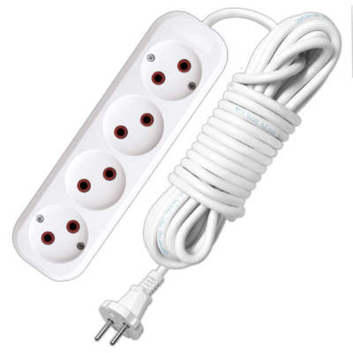 Изображение товара Удлинитель Универсал 4 розетки 2м без заземления IP20 У6-766М