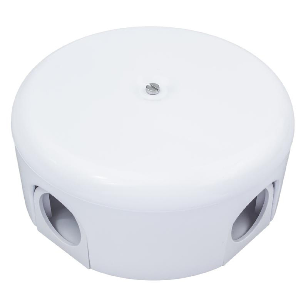 Изображение товара Распределительная коробка Bironi ЛИЗЕТТА 78мм с 4 кабельными вводами белая