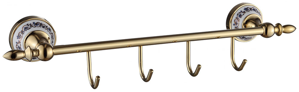 Изображение товара Планка с крючками Savol 68b S-06874B (4 крючка)