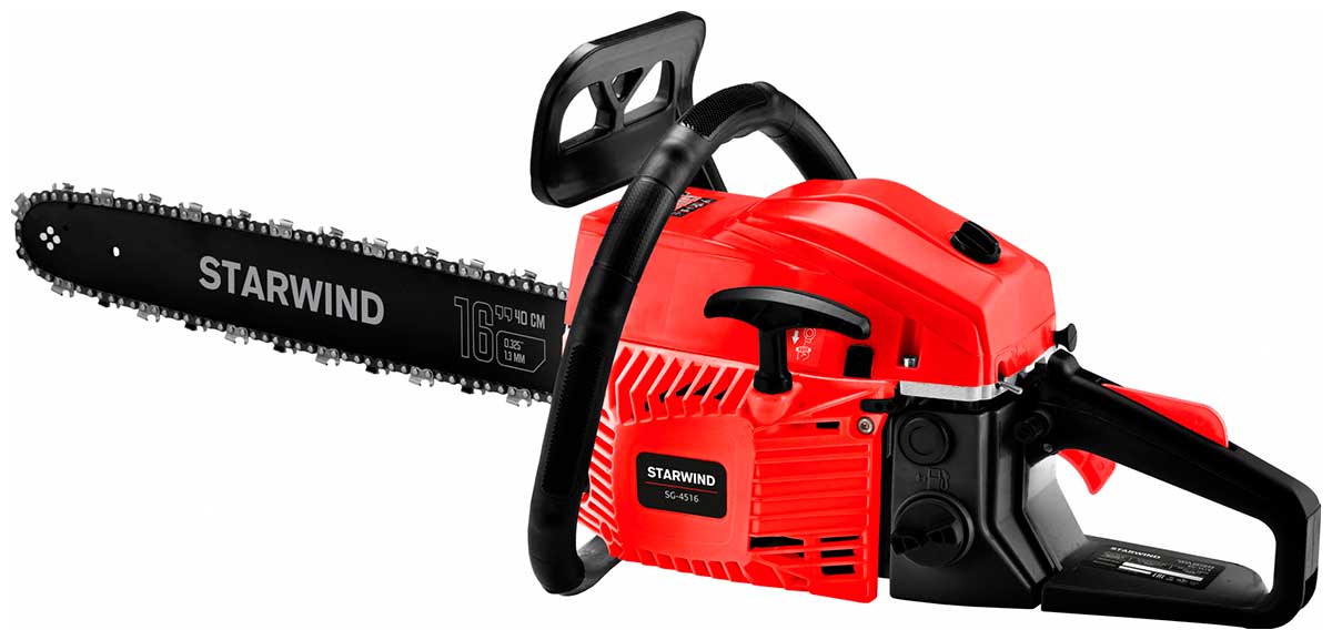 

Бензопила Starwind SG-4516, Оранжевый/черный