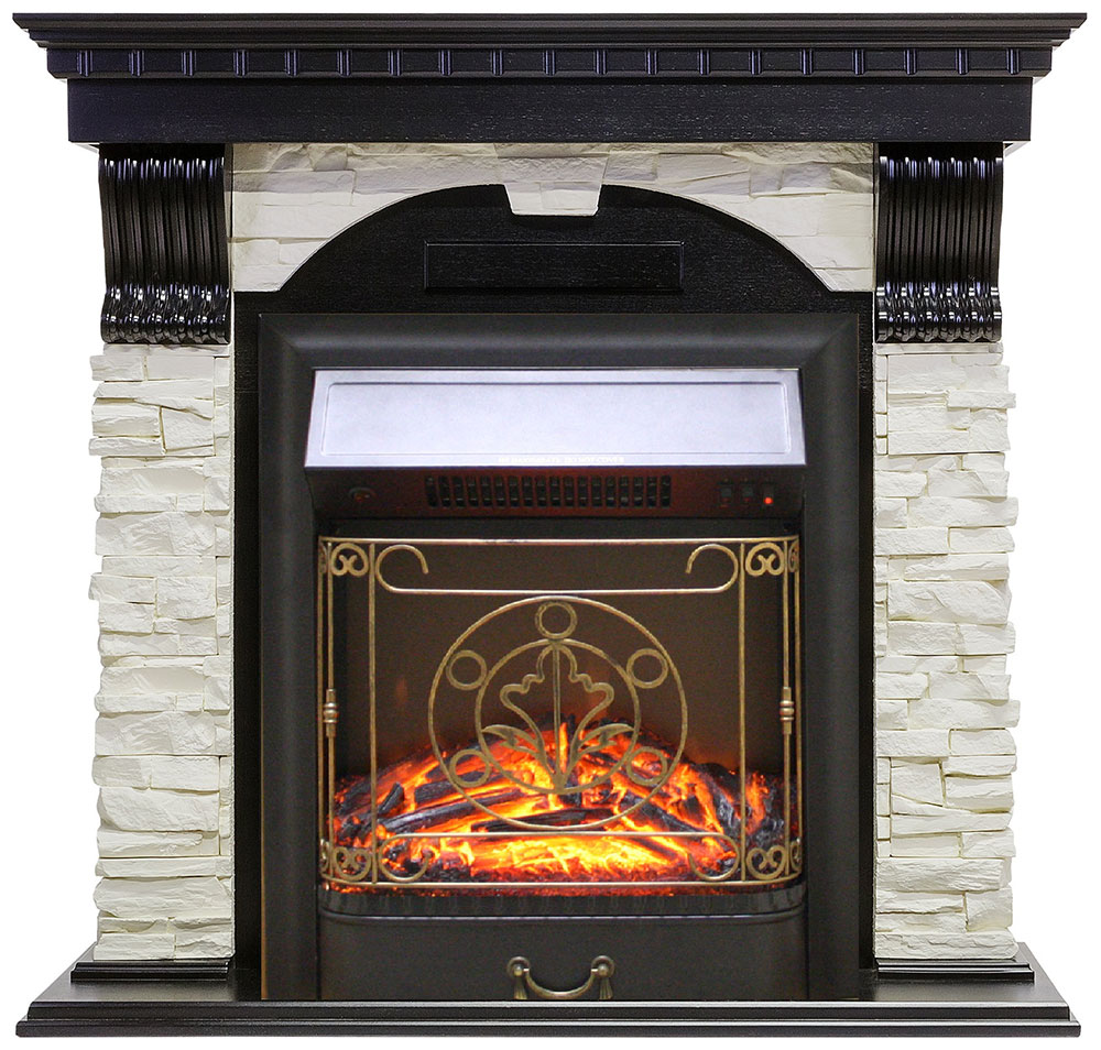 Изображение товара Каминокомплект Royal Flame Dublin арочный мощность 2 кВт 25 м2 венге