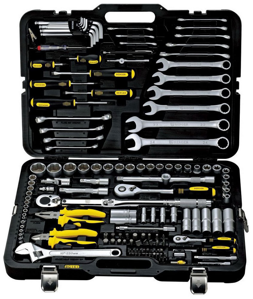 Изображение товара Набор инструментов разного назначения Berger BG 141-1214