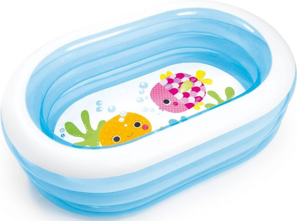 Надувной детский бассейн Intex ''Веселый дельфинчик'' 57482NP игрушка intex 58535 для катания по воде дельфинчик