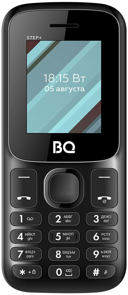 Изображение товара Мобильный телефон BQ 1848 Step Black (черный) (без СЗУ в комплекте)