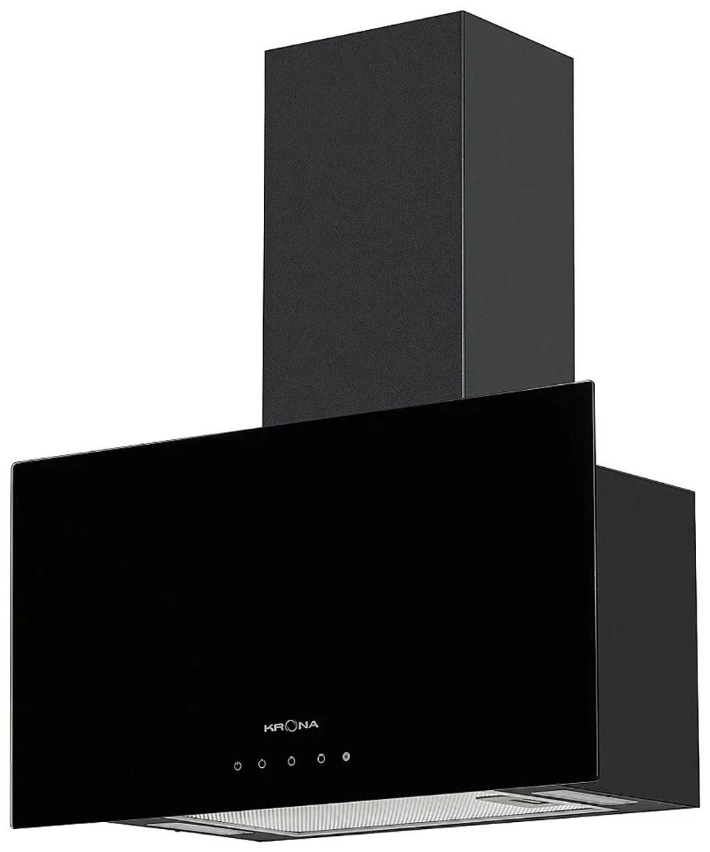 Изображение товара Вытяжка Krona CLEMENTINA 600 black S с сенсорным управлением и светодиодным освещением